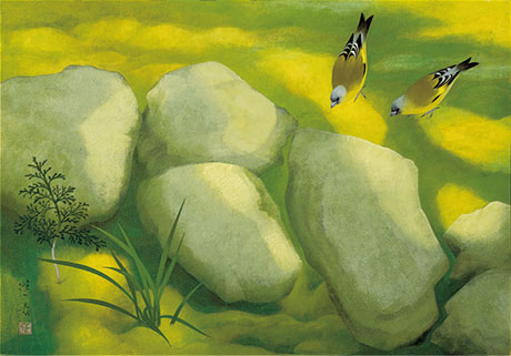 新春企画展　四季を彩る自然を描くー山口蓬春の植物図鑑― 山口蓬春記念館-8