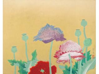 新春企画展　四季を彩る自然を描くー山口蓬春の植物図鑑―