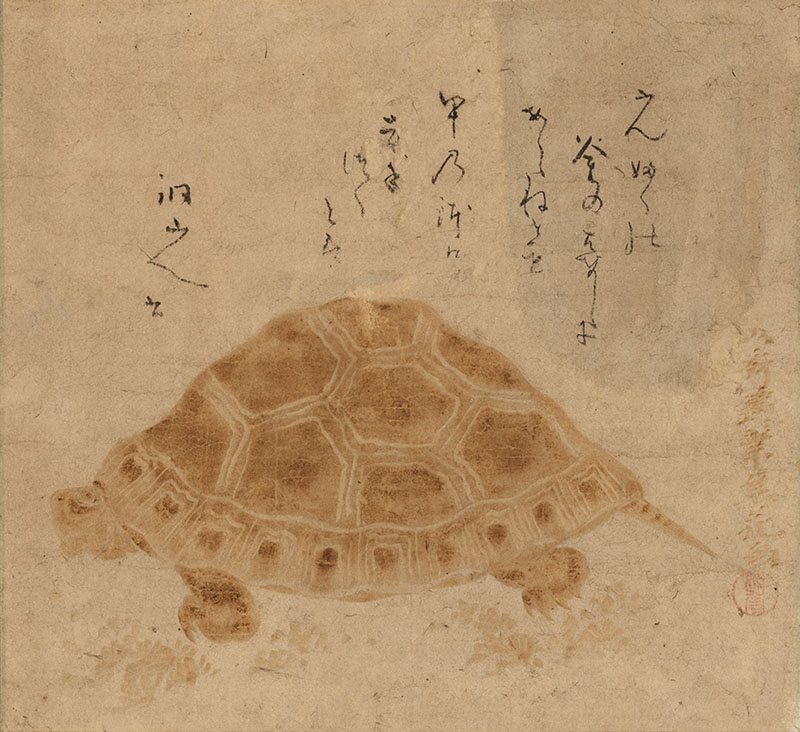 焼絵　茶色の珍事 中之島香雪美術館-1