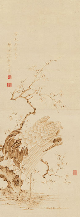 焼絵　茶色の珍事 中之島香雪美術館-3