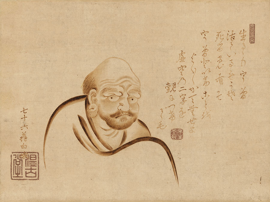 焼絵　茶色の珍事 中之島香雪美術館-5