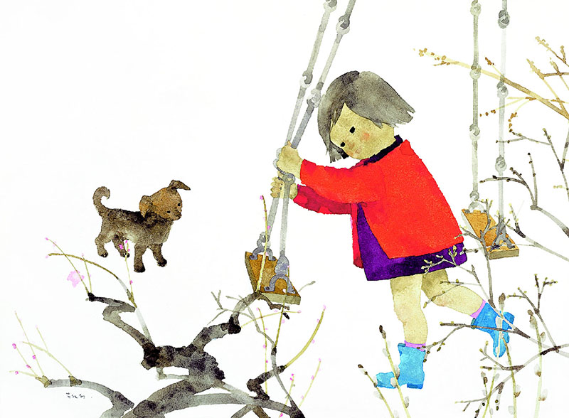 ちひろ いつもとなりに ― 子どもと動物 ― ちひろ美術館・東京-4