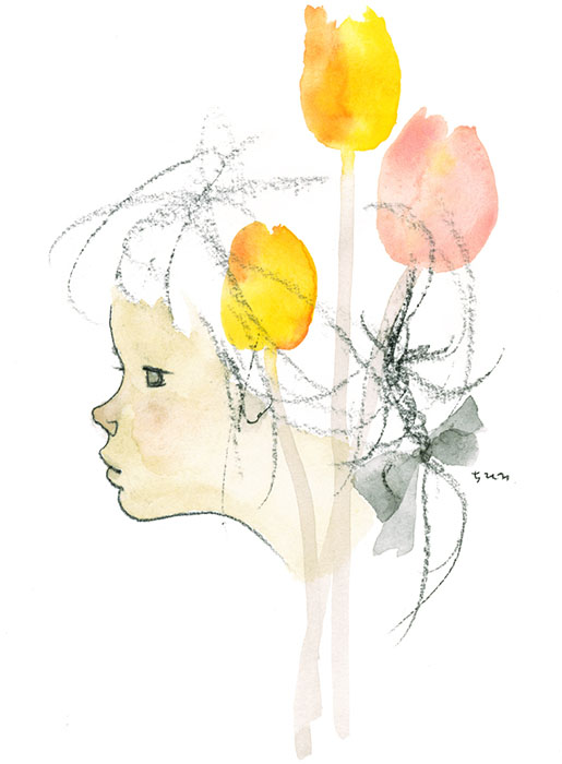 いわさきちひろ「とても素朴なんだけれどたいせつなもの、それが絵本の中にはあるんです。」 ちひろ美術館・東京-3