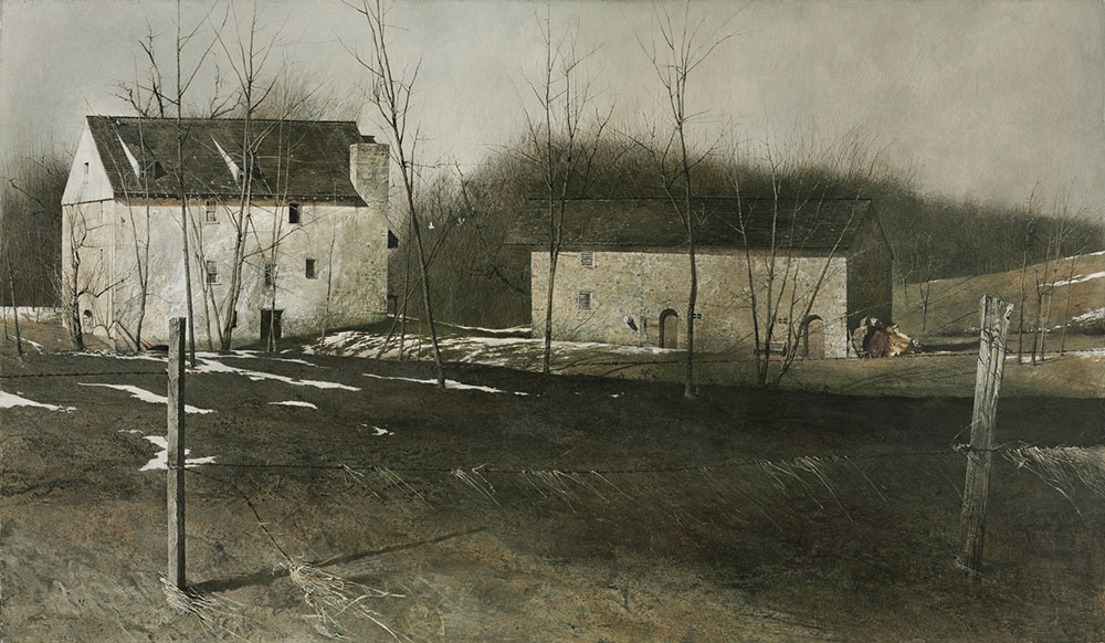 東京都美術館開館100周年記念  アンドリュー・ワイエス展 東京都美術館-4