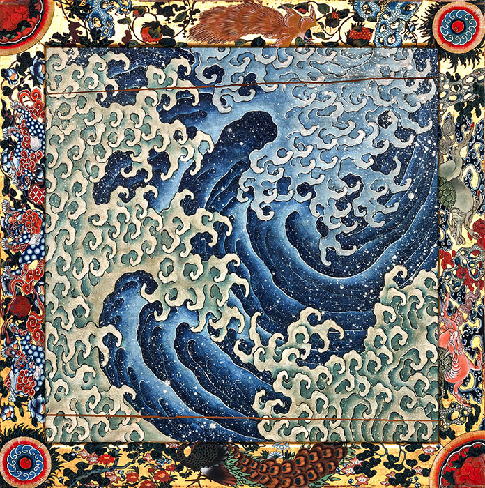 北斎 vs 福田美蘭　小布施へのメッセージ 北斎館-2