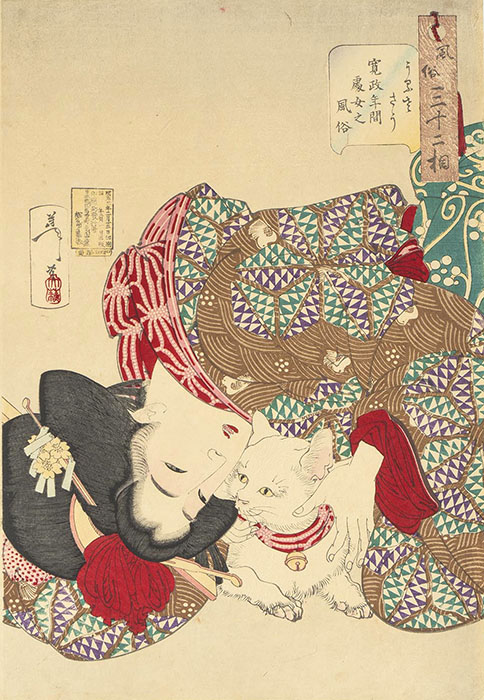 Ukiyo-e猫百科 ごろごろまるまるネコづくし 美術館「えき」KYOTO-1