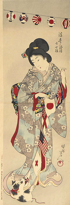 Ukiyo-e猫百科 ごろごろまるまるネコづくし 美術館「えき」KYOTO-2