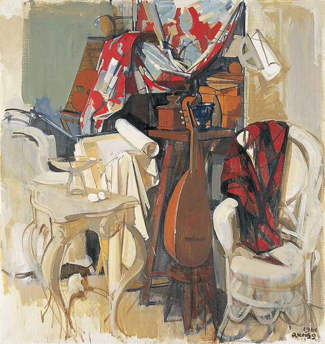 小磯良平展　―幻の名作《日本髪の娘》 福岡市美術館-4