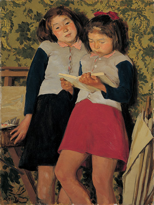 小磯良平展　―幻の名作《日本髪の娘》 福岡市美術館-5