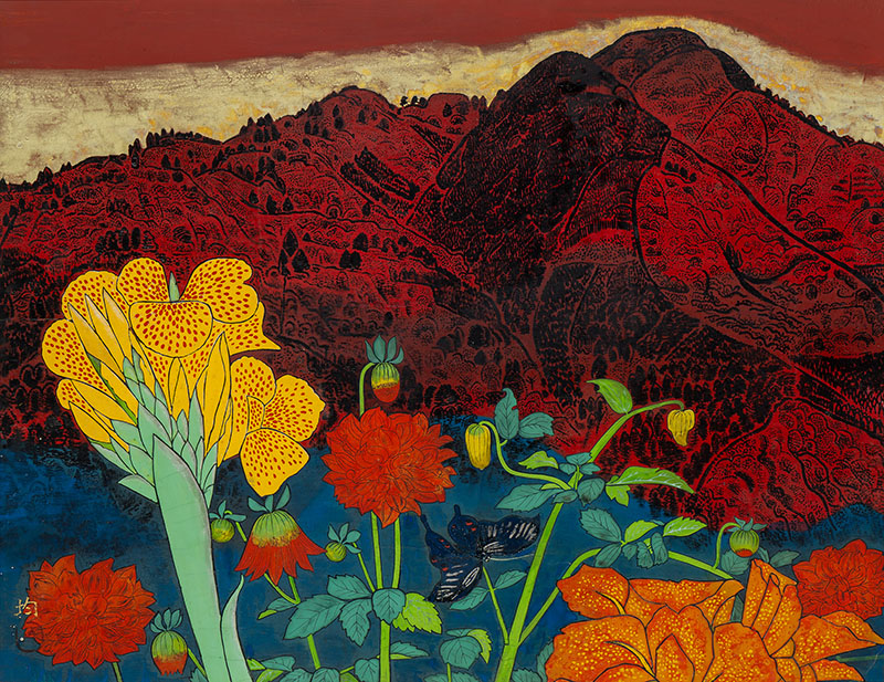 京都 大原に生きた画仙人 小松均展 ─自然をまなざす 山形美術館-12