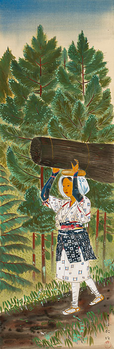 京都 大原に生きた画仙人 小松均展 ─自然をまなざす 山形美術館-5