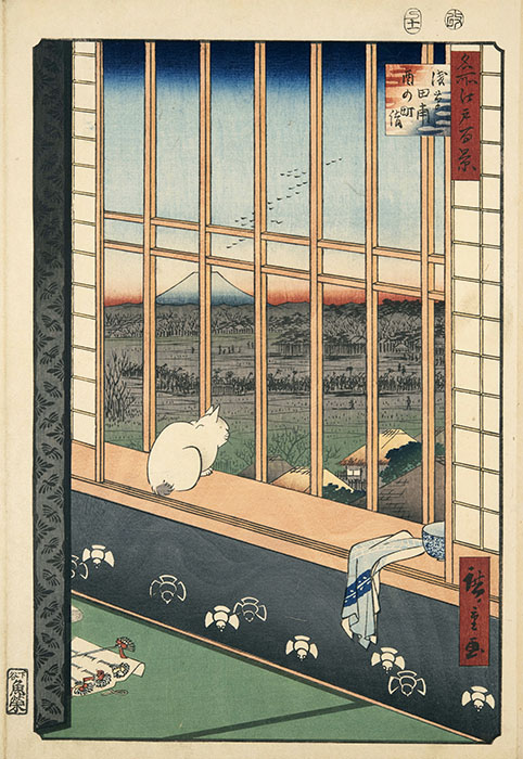 歌川広重「名所江戸百景」 最後の挑戦 太田記念美術館-8