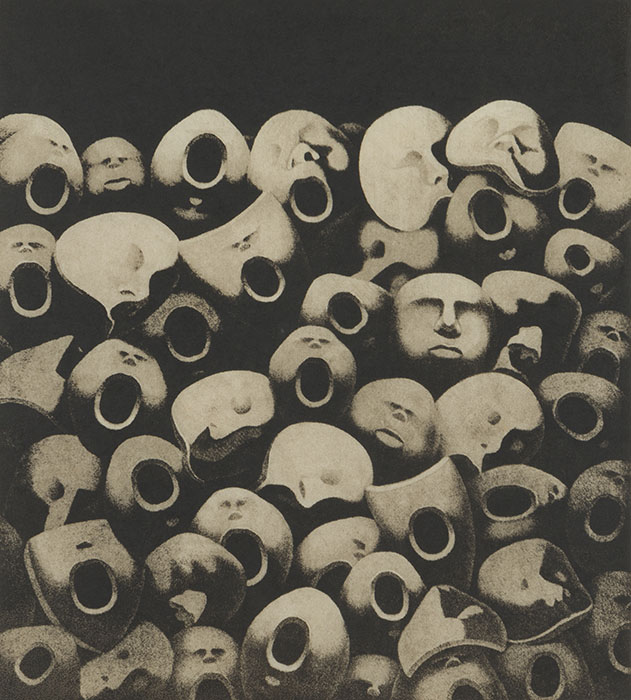 秀島由己男展　ダークファンタジー／ミステリアス　 水俣が生んだ異才 熊本市現代美術館-2