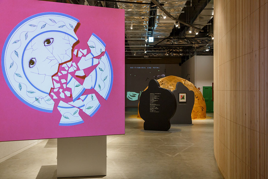 富山新聞復刊80年記念　谷川俊太郎　絵本★百貨展 富山県美術館-8