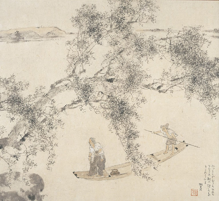 富山県水墨美術館コレクション 水墨画を楽しむ7つのとびら －富岡鉄斎、竹内栖鳳、横山大観から加山又造へ 茨城県近代美術館-7