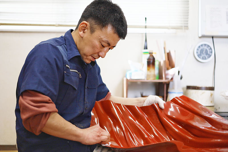 漆にみる宙 井川健・下条華子――2人の漆作家と宙漆プロジェクト 宇城市不知火美術館-6