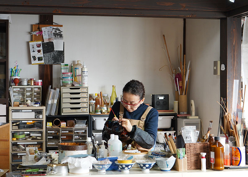 漆にみる宙 井川健・下条華子――2人の漆作家と宙漆プロジェクト 宇城市不知火美術館-7