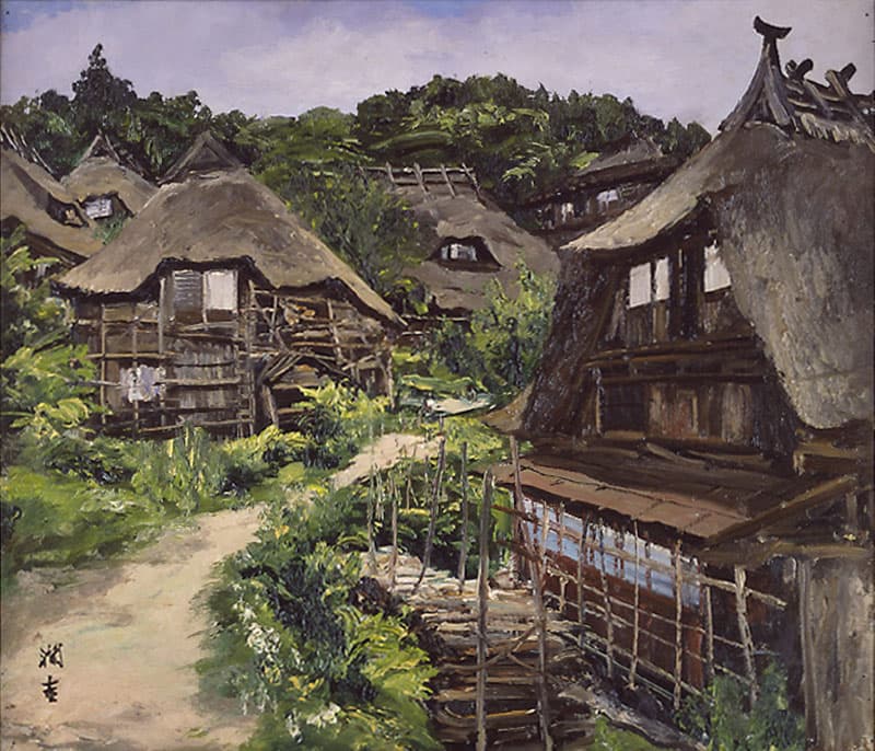 向井潤吉の滞欧体験 ―若き研鑽の日々、そして民家へ 世田谷美術館分館　向井潤吉アトリエ館-4