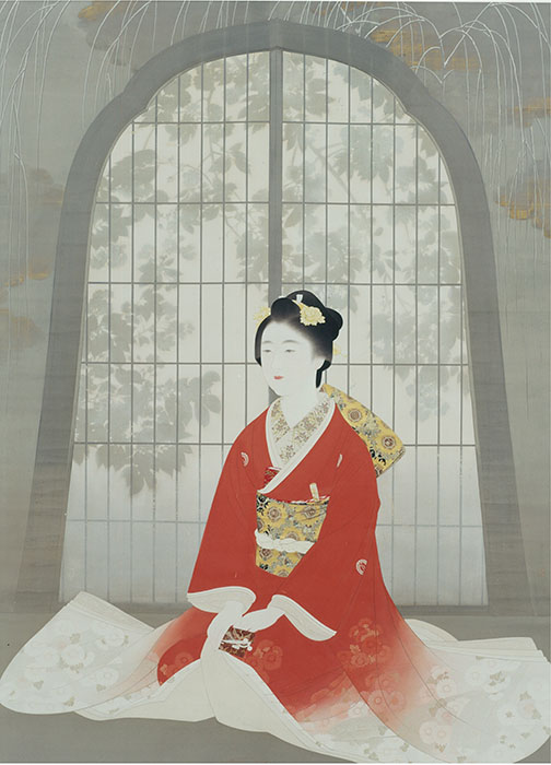 特別展「山川秀峰 ―受け継がれる清方イズム―」 鎌倉市鏑木清方記念美術館-2