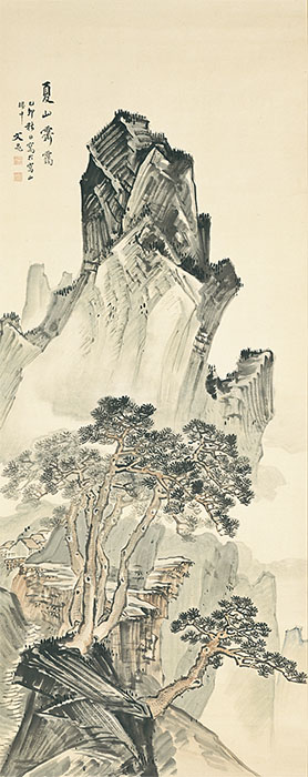 谷文晁　彩と墨 府中市美術館-1