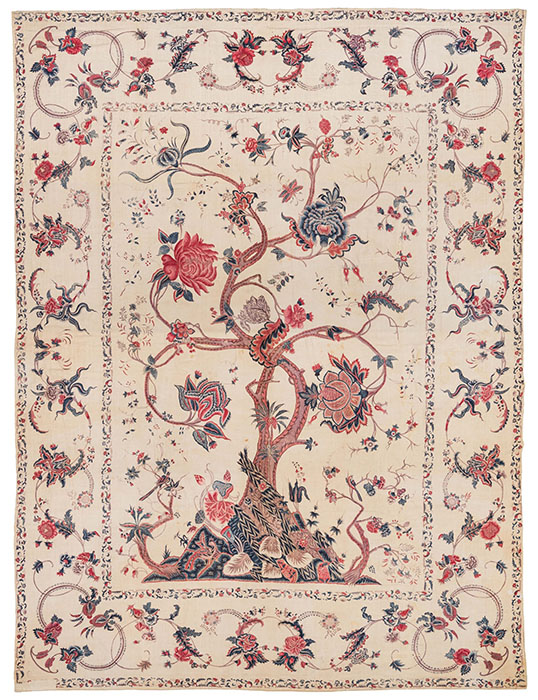 カルン・タカール・コレクション　インド更紗 世界をめぐる物語 山梨県立美術館-1