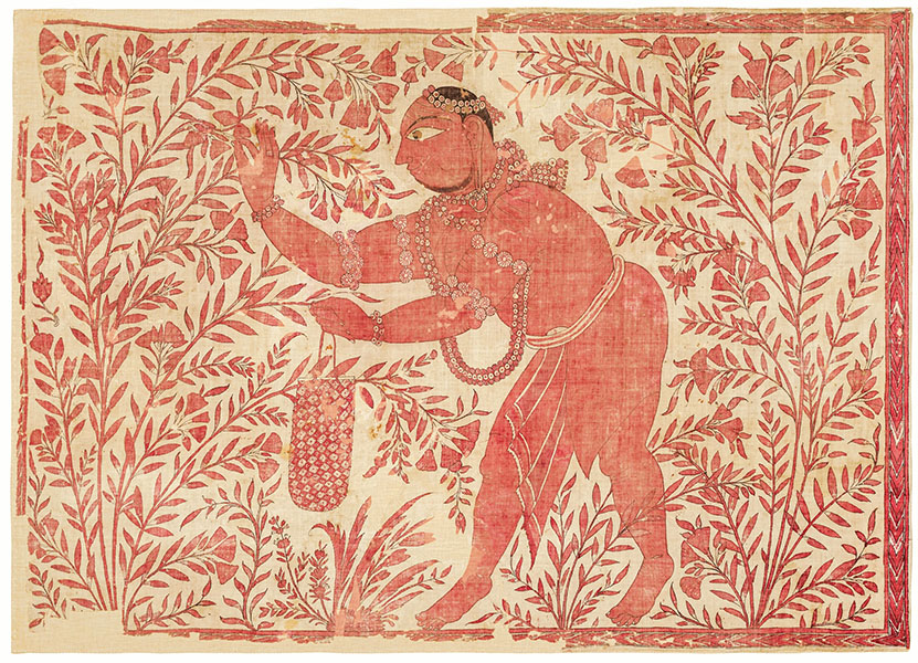 カルン・タカール・コレクション　インド更紗 世界をめぐる物語 山梨県立美術館-2