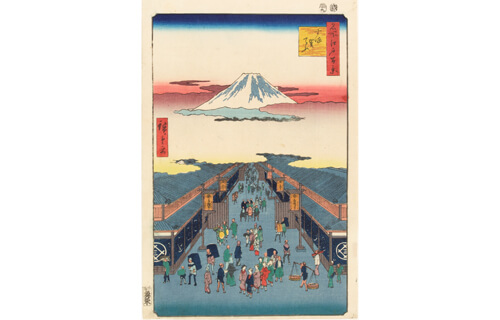 広重生誕220周年記念 浮世絵と広告 静岡市東海道広重美術館-2