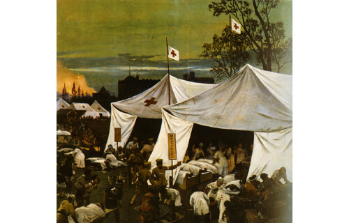 日本赤十字社徳島県支部創立130周年記念展  今に生きる「人道博愛の心」 美術に見る日本赤十字社の歩み 徳島県立近代美術館-3