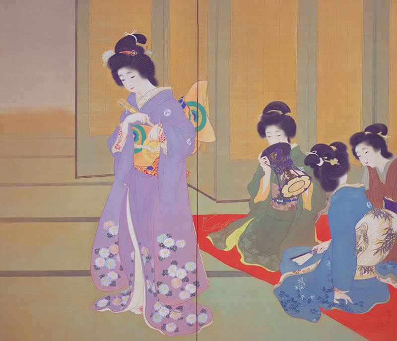 京都のみやびとモダン －京都国立近代美術館所蔵 日本画・工芸名品展－ 群馬県立館林美術館-1