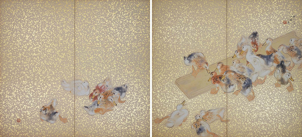 京都のみやびとモダン －京都国立近代美術館所蔵 日本画・工芸名品展－ 群馬県立館林美術館-2