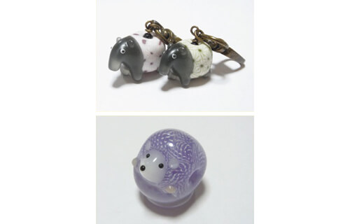 いまここに咲く現代とんぼ玉 ガラスの華とんぼ玉展2017 北澤美術館-5