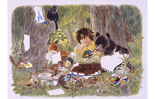 絵本のひきだし　林明子原画展 ひろしま美術館-7