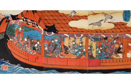 大江戸クルージング 太田記念美術館-2