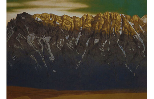 夏の所蔵品展　山の絵 平塚市美術館-1