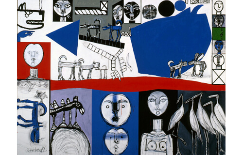 猪熊弦一郎展『いのくまさん』 うらわ美術館-1