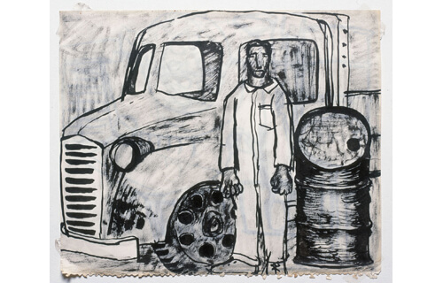 神田日勝のデッサン　Part1 神田日勝記念美術館-1