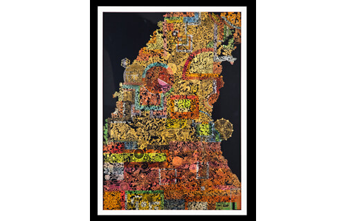 paper cutting artist カジタミキ展 今岡美術館-5