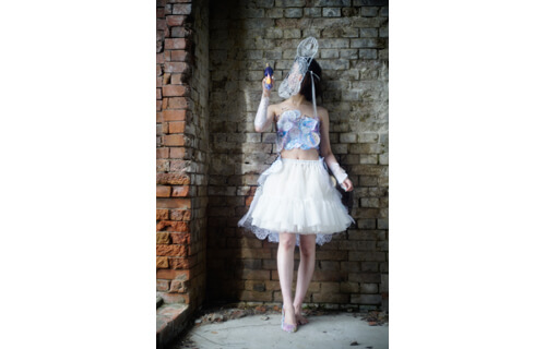 paper cutting artist カジタミキ展 今岡美術館-3