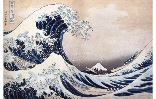 夏休みコレクション展 北斎「冨嶽三十六景」 MOA美術館-1