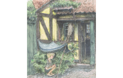 日本デンマーク国交樹立150周年 イブ・スパング・オルセンの絵本展 安曇野ちひろ美術館-5