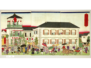 郵政博物館誕生115年記念 「錦絵‐東京浪漫」展