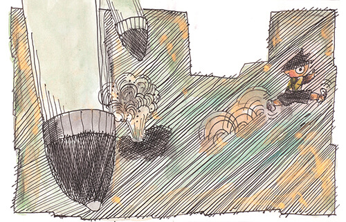 【開館40周年記念 Ⅲ】＜企画展＞奇喜怪快 井上洋介の絵本展 ちひろ美術館・東京-5