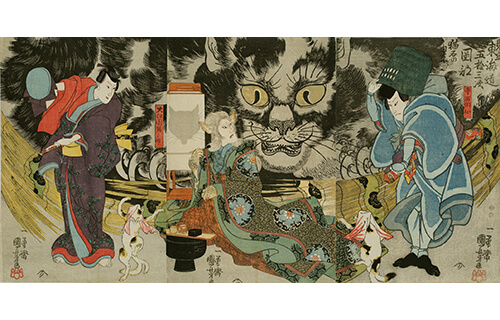 あそぶ浮世絵　にゃんとも猫だらけ 宮崎県立美術館-8