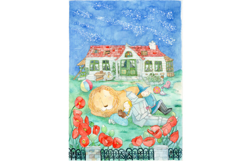 かげやままき　絵本原画展 今岡美術館-1