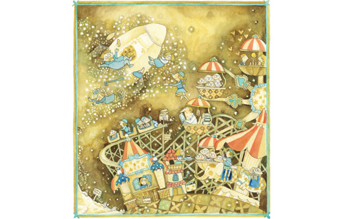 かげやままき　絵本原画展 今岡美術館-3