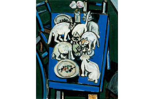 猪熊弦一郎展　猫たち Bunkamura ザ・ミュージアム-6