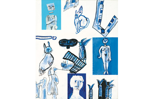 猪熊弦一郎展　猫たち Bunkamura ザ・ミュージアム-12