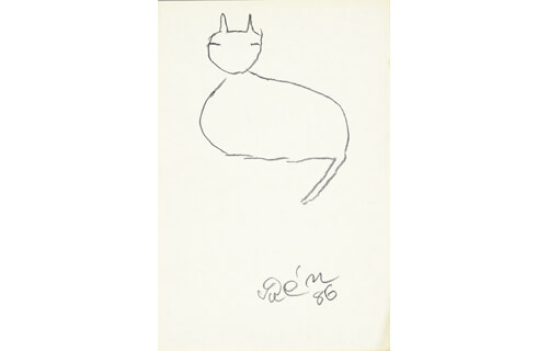 猪熊弦一郎展　猫たち Bunkamura ザ・ミュージアム-14