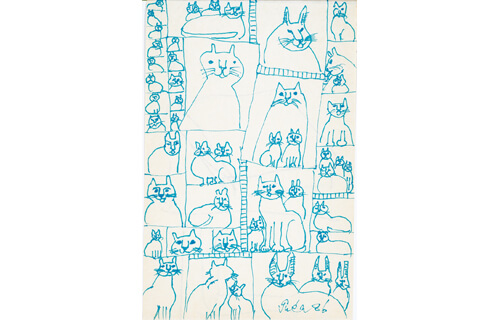 猪熊弦一郎展　猫たち Bunkamura ザ・ミュージアム-9