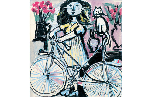 猪熊弦一郎展　猫たち Bunkamura ザ・ミュージアム-5